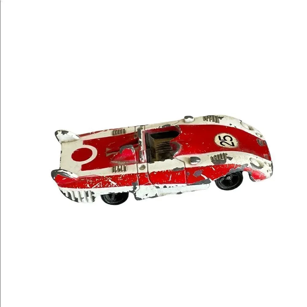 Vintage Aviva Charlie Brown Race Car #25 1950